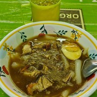 เมนูของร้าน ก๋วยจั๋บน้ำข้นวัดแขก สีลม 20 วัดแขก