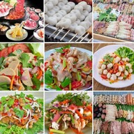 ยำ ชาบู เสียบไม้ สุดคุ้มได้โครตเยอะ ตลาดสดเอื้ออาทรบางโฉลง