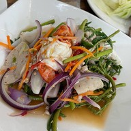 เมนูของร้าน สวนส้มตำ