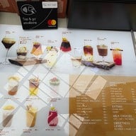 เมนู NANA Coffee Roaster เซ็นทรัลเวสต์วิลล์ ราชพฤกษ์