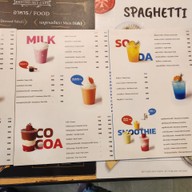 เมนู Beyond Sky cafe .