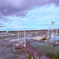 บรรยากาศ Salt Lake De Maeklong