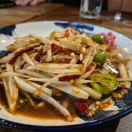 เมนูของร้าน ตำกระเทย สาเกตขอนแก่น (หน้าสนามบิน)