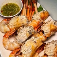 เมนูของร้าน เล็กกุ้งเผา
