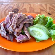 เมนูของร้าน ส้มตำเจ๊พร บ่อนไก่ซอย10