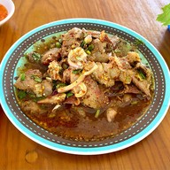 เมนูของร้าน ส้มตำเจ๊พร บ่อนไก่ซอย10