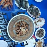 เมนูของร้าน ริมเลหมูกระทะ แหลมท้าวเทวา ศรีราชา