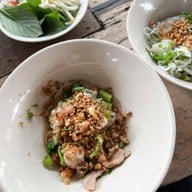 เมนูของร้าน ก๋วยเตี๋ยวเรือซินเฮง(จ่าบัติ)