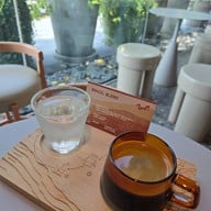 เมนูของร้าน NANA Coffee Roaster เซ็นทรัลเวสต์วิลล์ ราชพฤกษ์