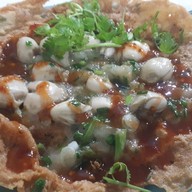 เมนูของร้าน ยิ้มยิ้ม หอยทอดสูตรโบราณ