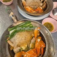 เมนูของร้าน สมศักดิ์ปูอบ ลาดหญ้า