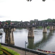 บรรยากาศ สะพานข้ามแม่น้ำแคว