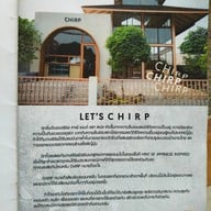 Chirp Cafe and Chat Space Chirp Cafe and Chat Space