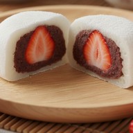 ไดฟูกุ ปั้นสด แป้งเหนียวนุ่ม ไม่ใส่สารกันบูด ตลาดนัดมนียา ท่าอิฐ นนทบุรี