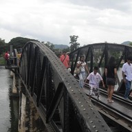 บรรยากาศ สะพานข้ามแม่น้ำแคว