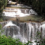 บรรยากาศ น้ำตกห้วยแม่ขมิ้น