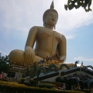 บรรยากาศ วัดม่วง อ่างทอง