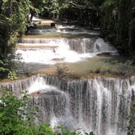 บรรยากาศ น้ำตกห้วยแม่ขมิ้น