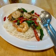 เมนูของร้าน 355CAFE’&ก๋วยจั๊บญวนอุบล หน้าตลาดสี่มุมเมือง