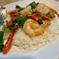 เมนูของร้าน 355CAFE’&ก๋วยจั๊บญวนอุบล หน้าตลาดสี่มุมเมือง