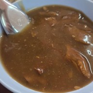 เมนูของร้าน ข้าวแกงกะหรี่หมู ข้าวสตูลิ้นหมู