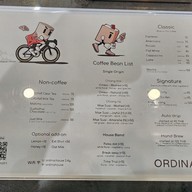 เมนู ORDINA ORDINA.HOUSE