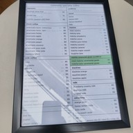 เมนู Commonly Specialty Coffee Surawong Surawong