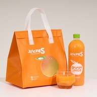 น้ำส้มคั้นสด Juicing Session สาขา โฮมโปร บางนา กม. 1 Homepro Bangna km 1