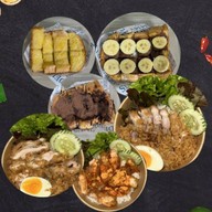 หมูทอดปังเต็มคำ