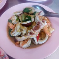 เมนูของร้าน เจ๊น้องริมทะเลบางพระ