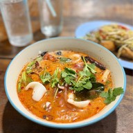 เมนูของร้าน ข้าวต้มจันทร์ อาหารตามสั่ง