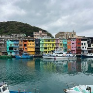 Zhengbin Port Color Houses 正濱漁港彩色街屋