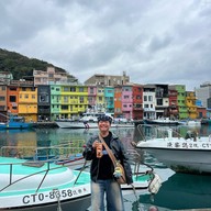 Zhengbin Port Color Houses 正濱漁港彩色街屋