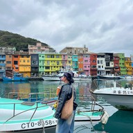 Zhengbin Port Color Houses 正濱漁港彩色街屋