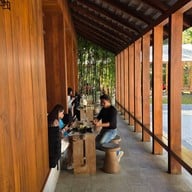 บรรยากาศ The Baristro Asian Style สวนดอก-หลัง มช