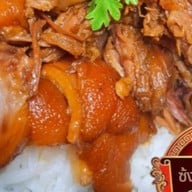 ⛩️ซ้งนครปฐม เอ็นกิ ขาหมูสูตรน้ำแดง (ของแท้มาเอง)🍖🍱✨️ แม่สาย