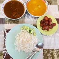 ข้าวแกงกะหรี่หมู ข้าวสตูลิ้นหมู