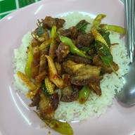 เมนูของร้าน เจ้แหว๋ว อาหารตามสั่ง บ่อวิน