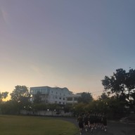 บรรยากาศ สนามฟุตบอล โรงพยาบาลสมเด็จพระปิ่นเกล้า