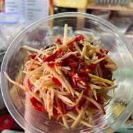 ส้มตำตลาดแตก ตลาดเมืองทองดอนเจดีย์