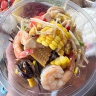 ส้มตำตลาดแตก ตลาดเมืองทองดอนเจดีย์