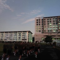 บรรยากาศ สนามฟุตบอล โรงพยาบาลสมเด็จพระปิ่นเกล้า