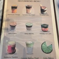 เมนู UMI Coffee Matcha & Sweets อูมิ คอฟฟี่ มัทฉะ แอนด์ สวีต.