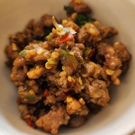 เมนูของร้าน ไทยรักดี ข้าวแกง 10 บาท