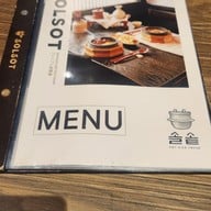 เมนู Solsot (솔솥) Dusit Central Park