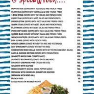 เมนู Magic Restaurant Lamai เมจิกรีสอร์ท ลาไม