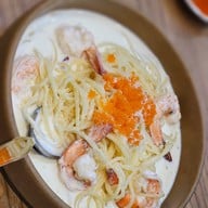 อาหารตามสั่ง กุ้งเผา ข้าวผัดปู ครัวคุณแม่- แม๊กแวลูกพัฒนาการ แม๊กแวลู พัฒนาการ