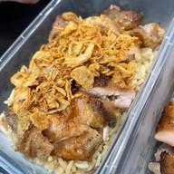 มิสเตอร์ไฮ้ไก่อบถัง (เดอะกลาสมาร์เก็ต บางนา) ข้าวหมกไก่ ข้าวมันเห็ดหอมไก่