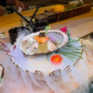 เมนูของร้าน Hangetsu Omakase  -