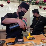 เมนูของร้าน Hangetsu Omakase  -